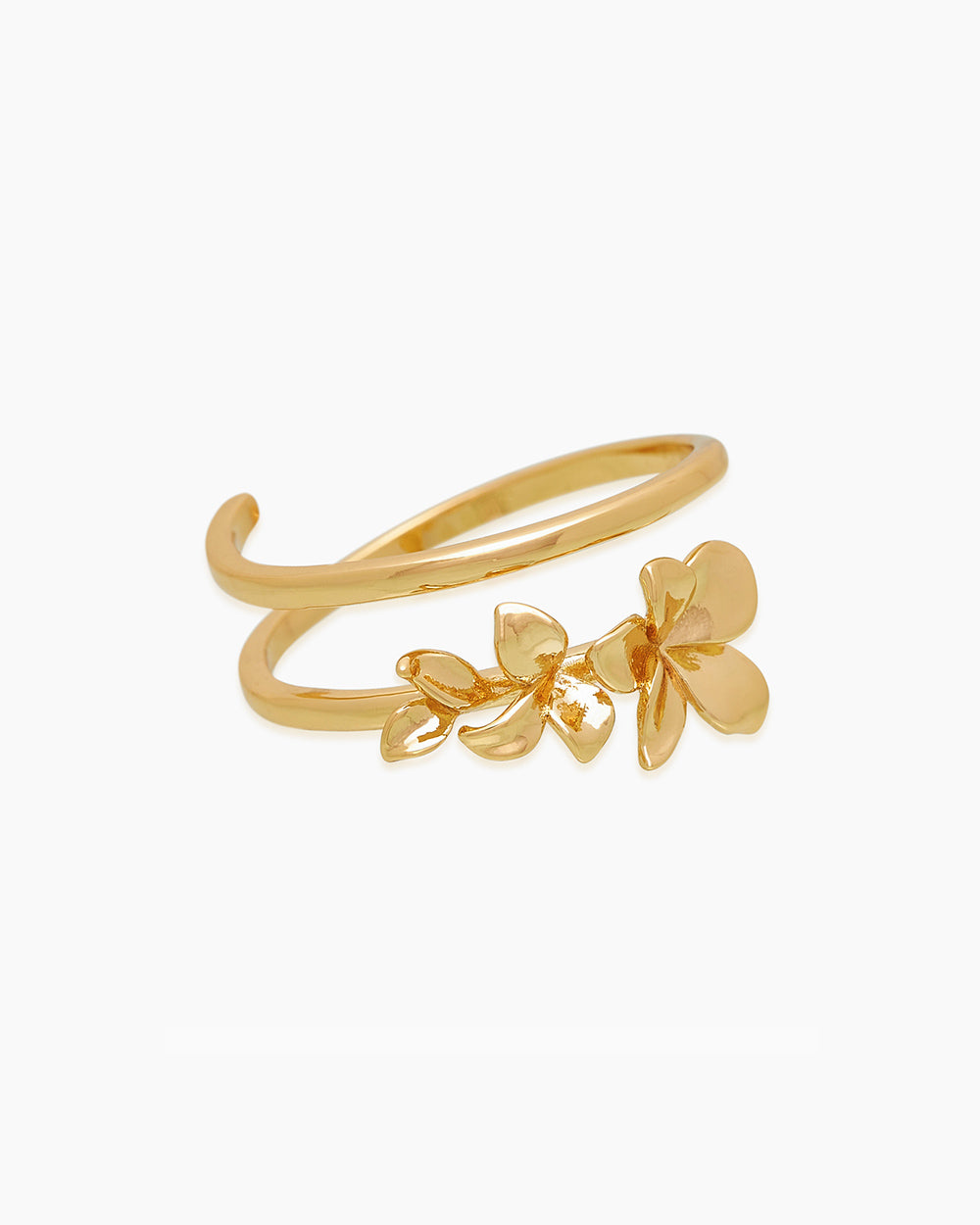 Orchid Gold Ring – Penny Pairs - Main Image