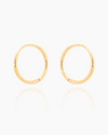Jessica Gold Hoops