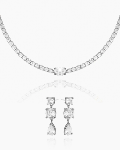 Silver Occasion Jewelry Set