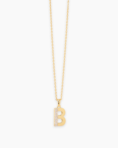 Letter Gold Necklace