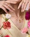 Birth Flower Gold Necklace