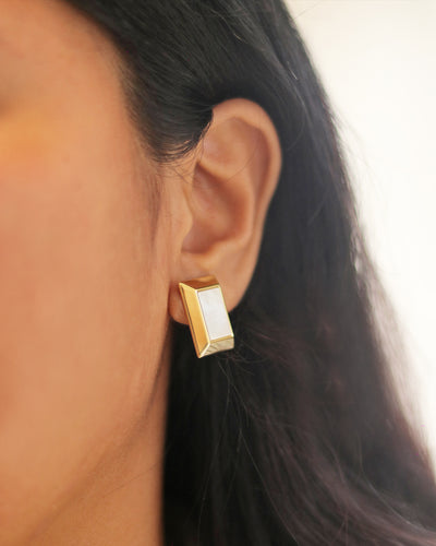 Blanca Gold Studs