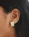 Blanca Gold Studs