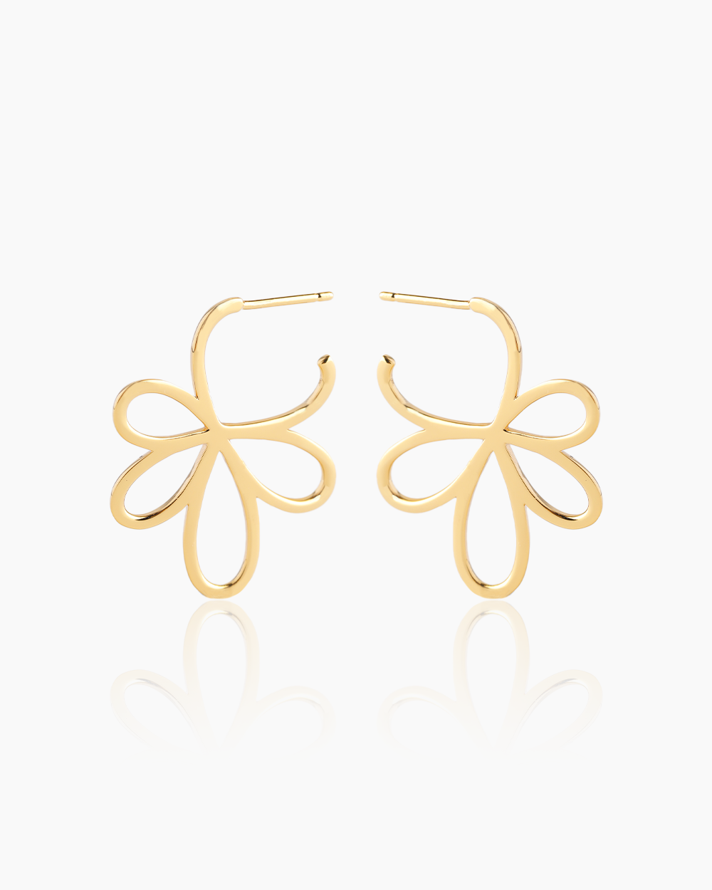 Daisy Gold Studs