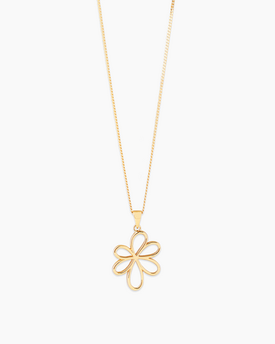 Fleur Gold Necklace