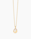 Letter Gold Necklace