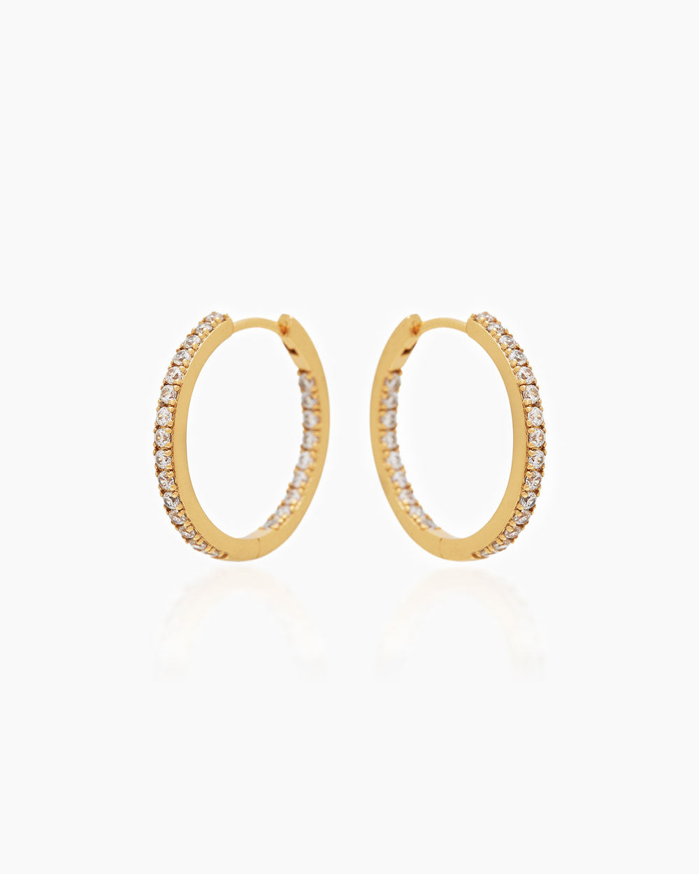 Janet Gold Hoops