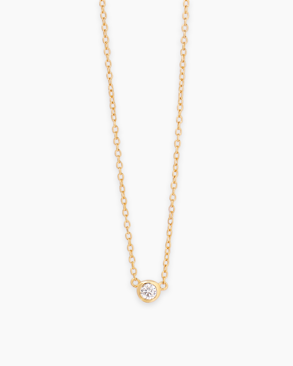 Leighton Lab Grown Diamond Gold Necklace