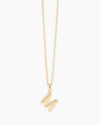 Letter Gold Necklace