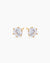Solitaire Gold Studs