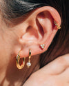 Twilly Gold Hoops