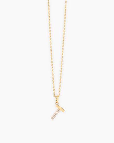 Letter Gold Necklace