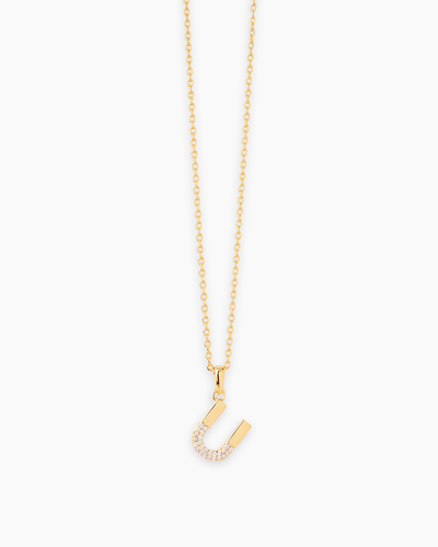 Letter Gold Necklace