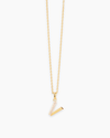 Letter Gold Necklace