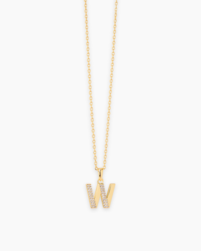 Letter Gold Necklace