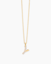 Letter Gold Necklace