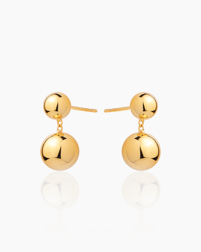 Brielle Gold Drop Studs