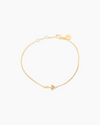 Lock and Key Gold Bracelet Set