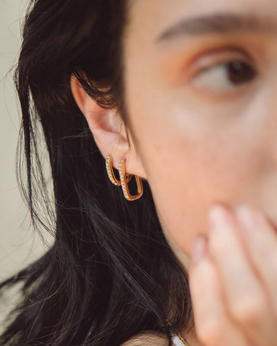 Lucy Gold Hoops
