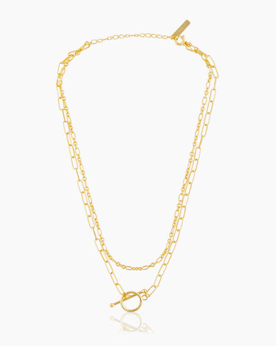 Venice Gold Necklace - Penny Pairs