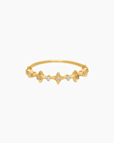 Asteria Gold Ring