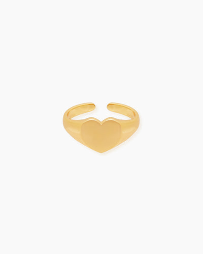 Heart Gold Ring