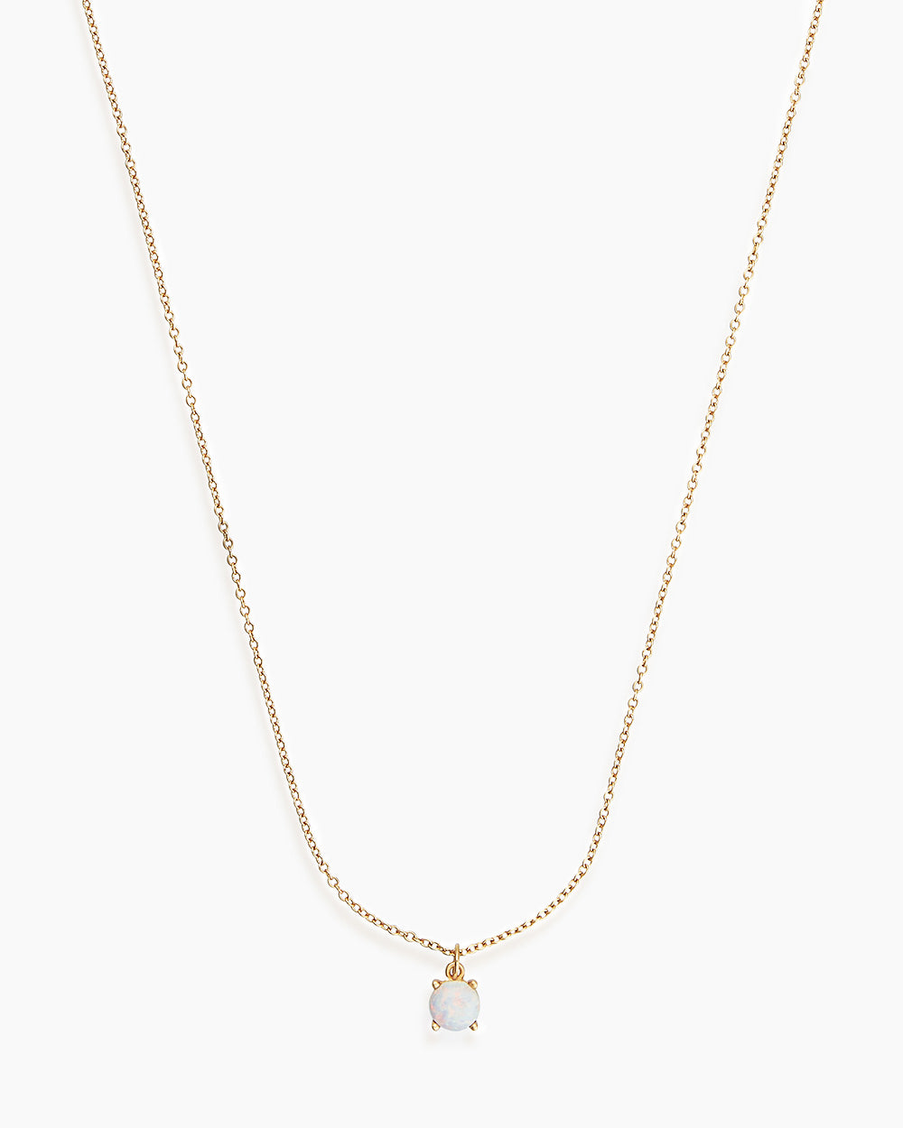 Hannah Opal Gold Necklace