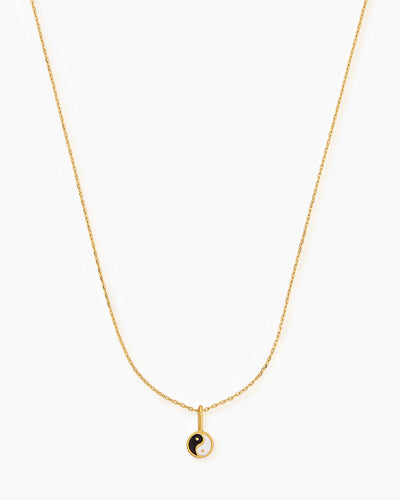 Yin Yang Gold Necklace